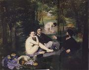 Edouard Manet Luncheon on the Grass USA oil painting artist